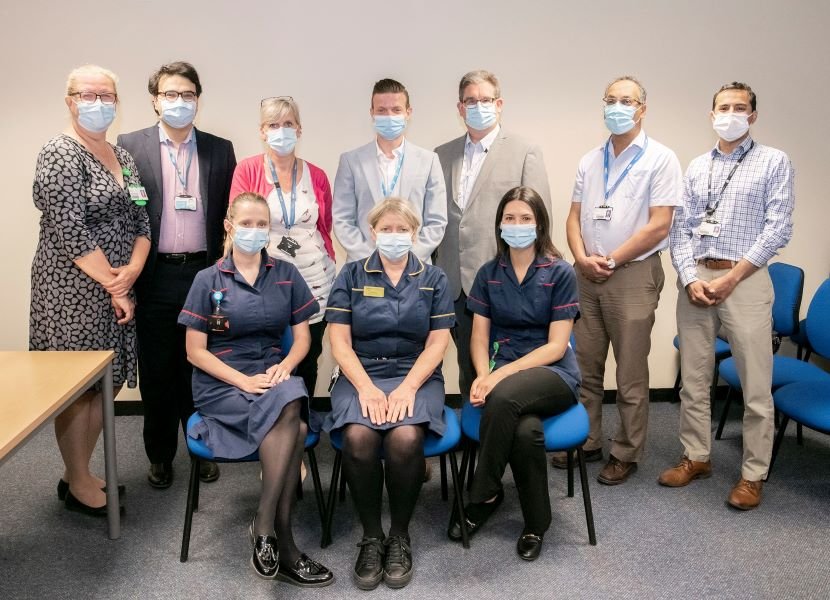 The multi-disciplinary brain cancer care team at CUH